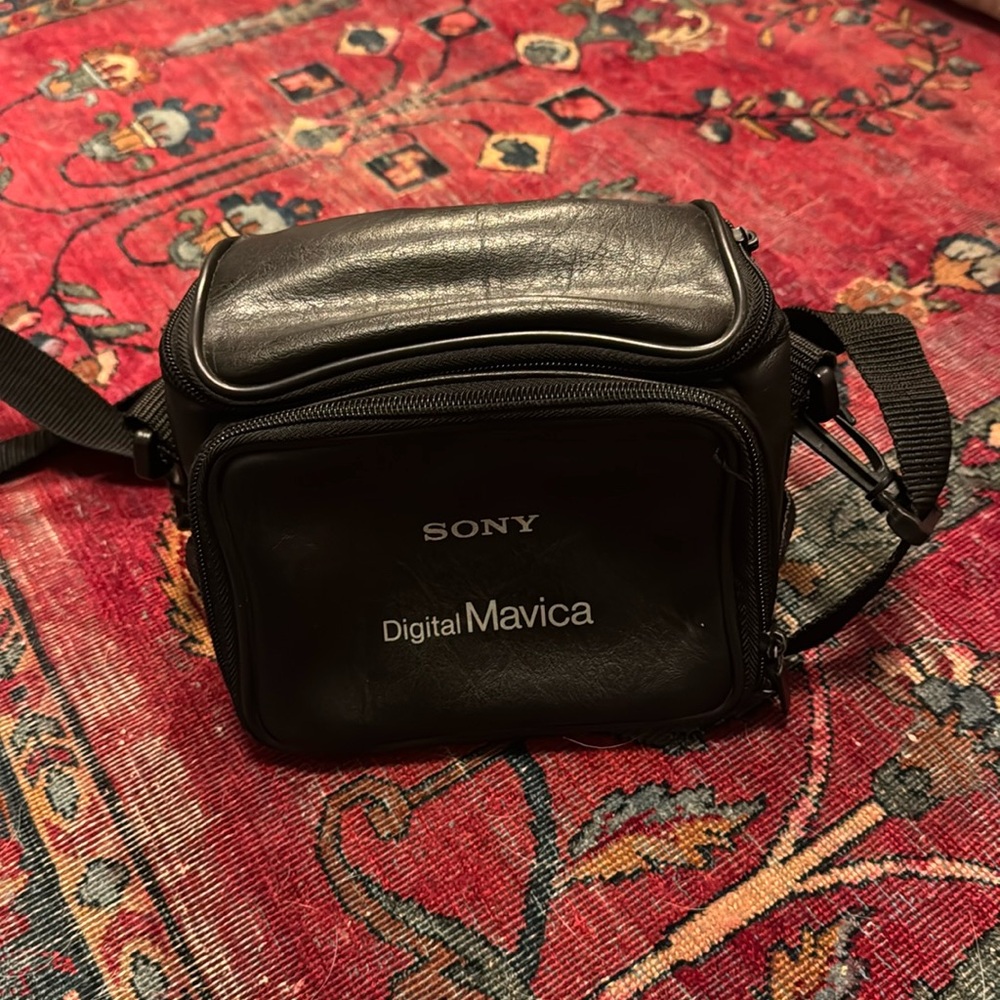 Vintage Sony camera bag